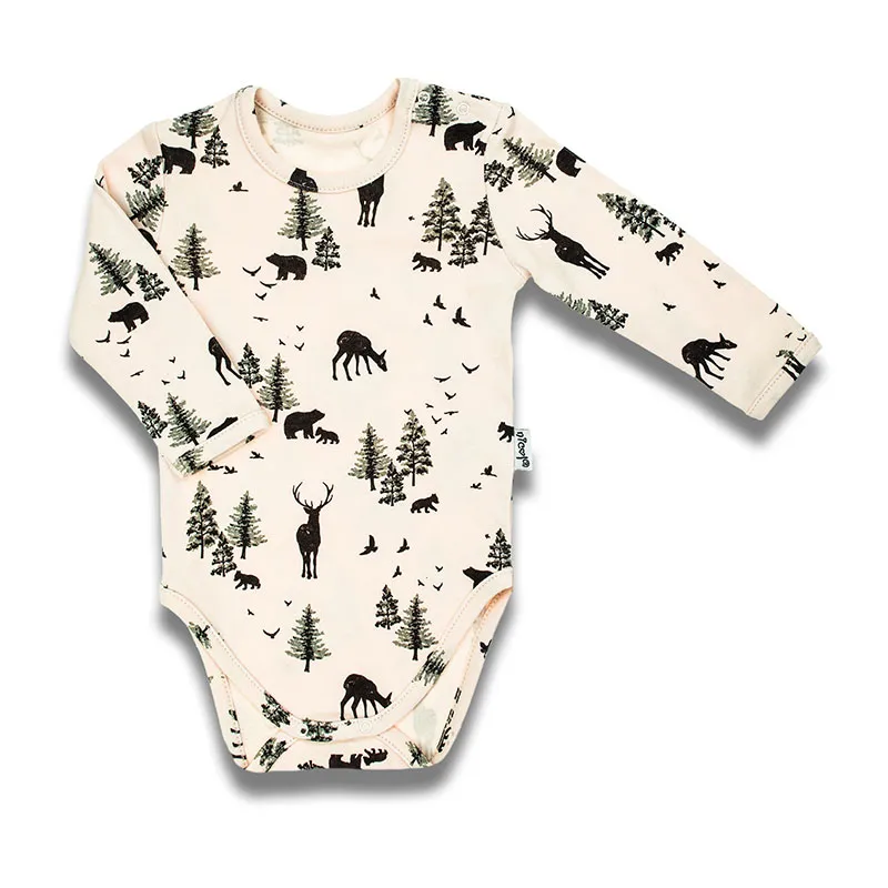 Body ML Bambi Coton - Beige/Noir-0