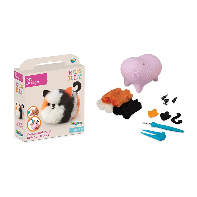 Kit créatif My Design fluffables Cacahuète - 6+ - MGM-0