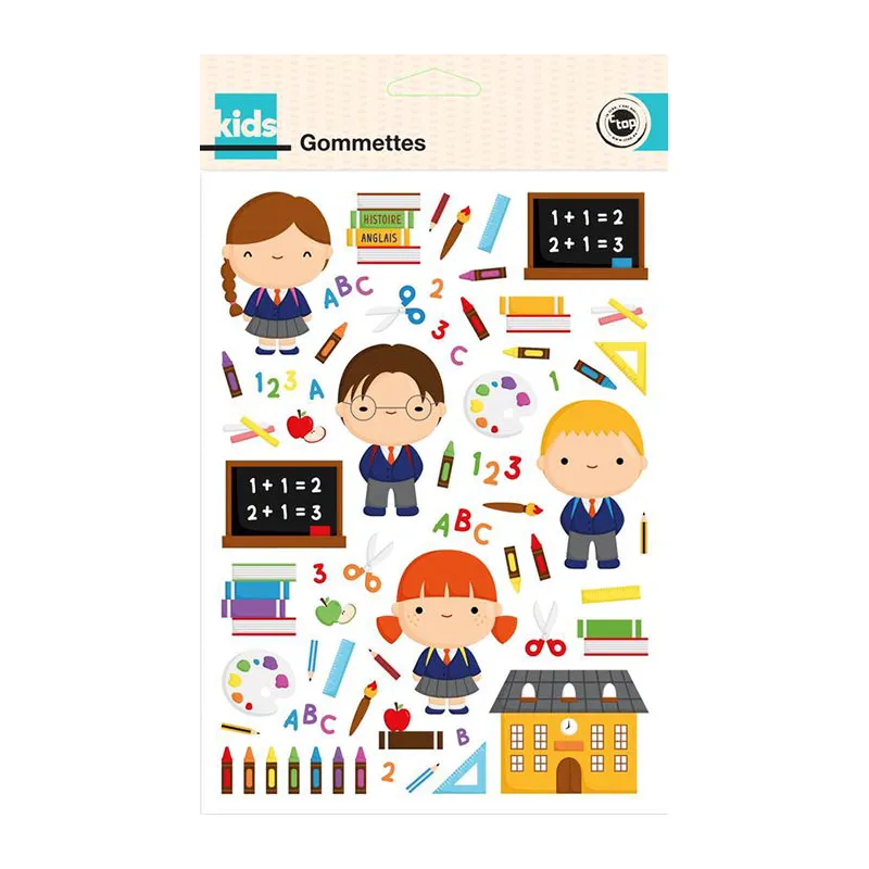 Gommettes Ecole & Apprentissage - 264pcs-8