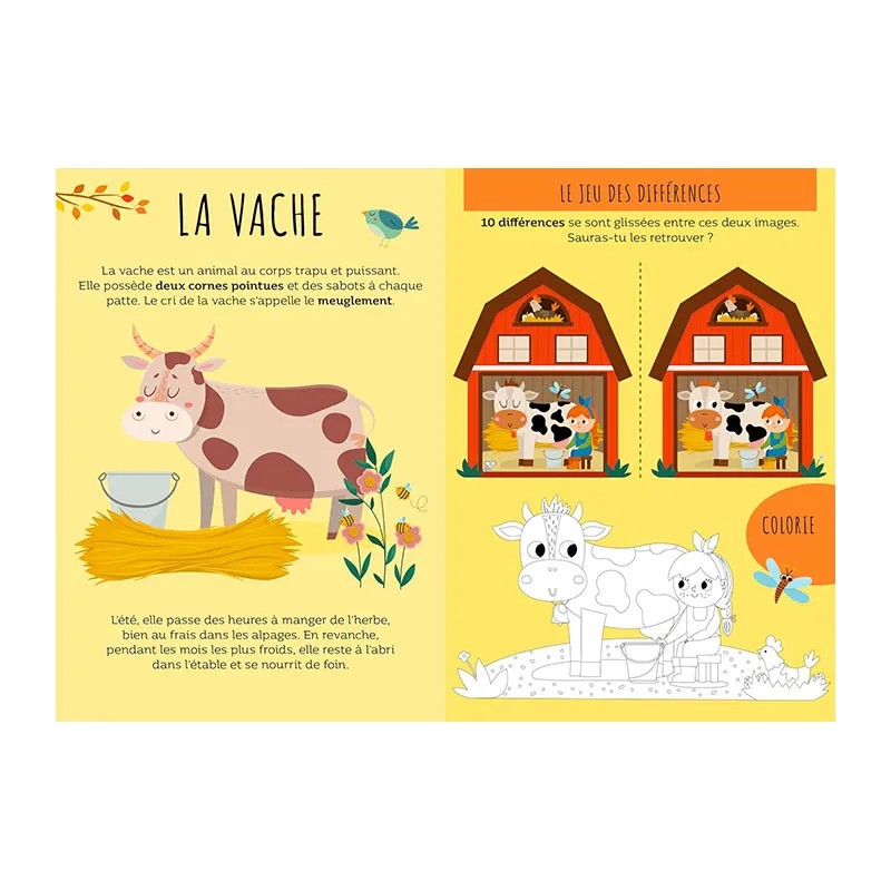 Jeu Le super 7 familles La ferme - 4+-4