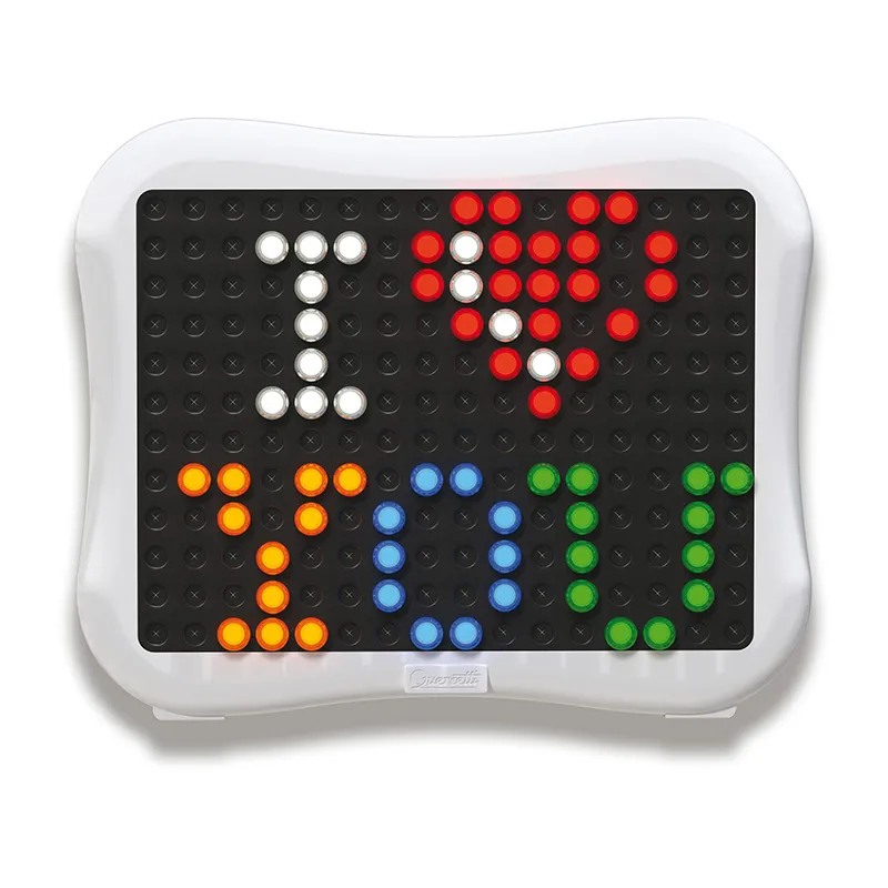 Jeu clous mosaïque lumineux Peg Brite 122pcs - 4+-0