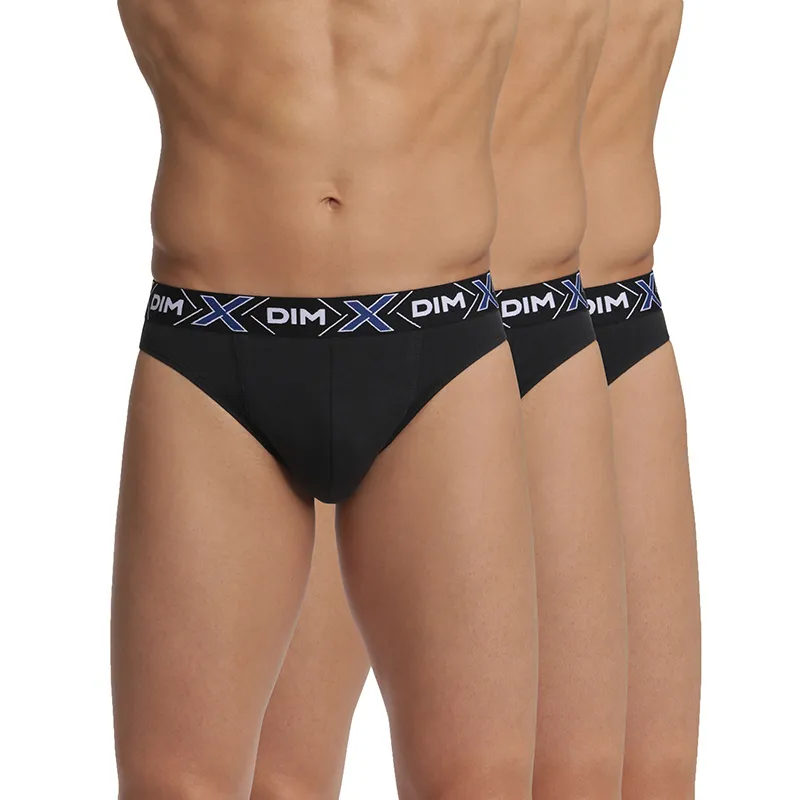 3 Slips Coton X-Temp Thermorégulateur Homme - Noir-0
