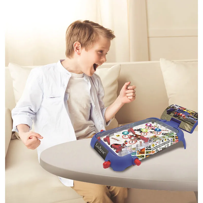 Flipper électronique de table Mario Kart - 5+-5