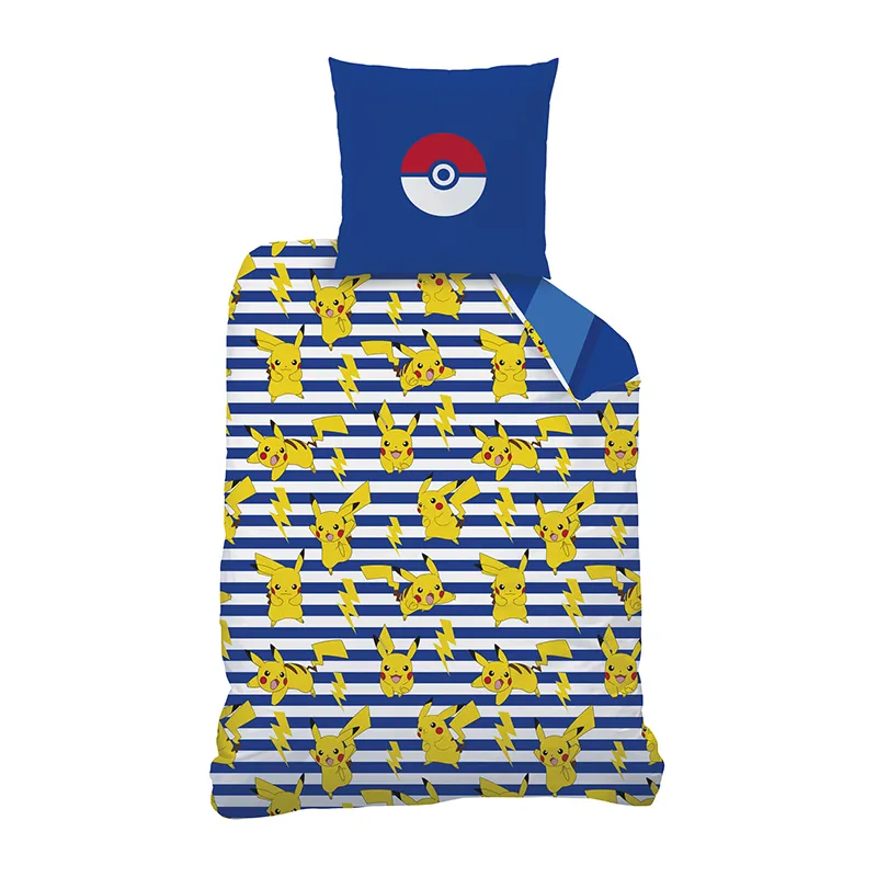 Parure 2pcs Pokémon Spike Bleu - 140x200cm-2