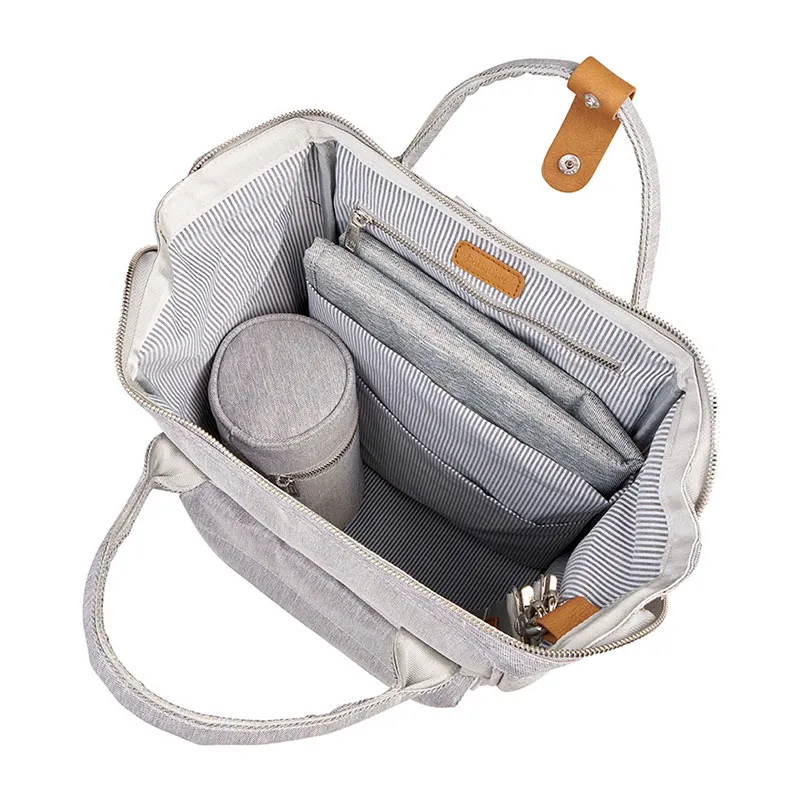 Sac à dos à langer Mani - Grey-7