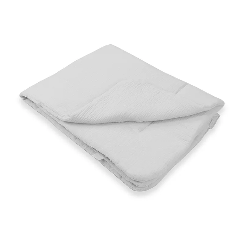 Couverture Coton Premium Beige - 75x100cm-0