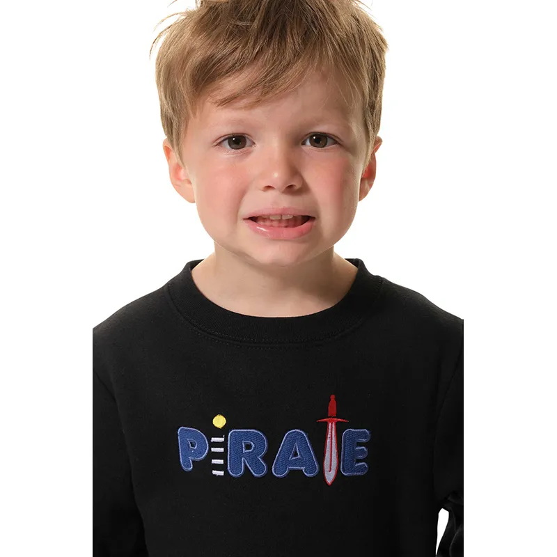 Sweat Col rond Enfant - Marine-2