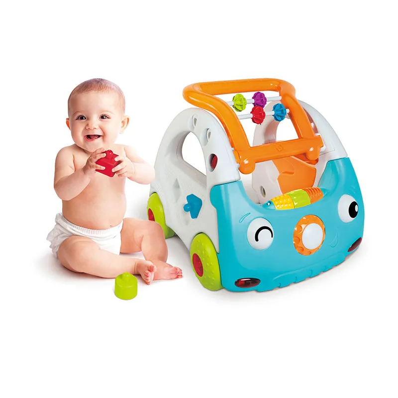 Trotteur d'activités 3en1 Senso Bleu - 6m+-7