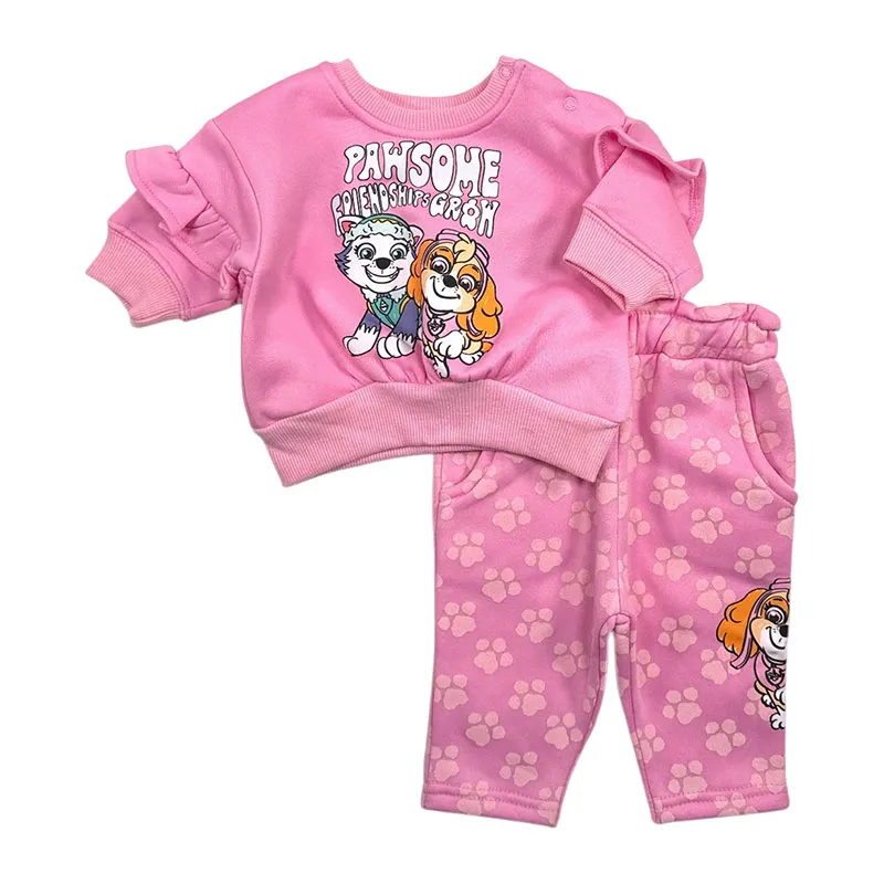 Ensemble bébé Paw Patrol - Rose-0