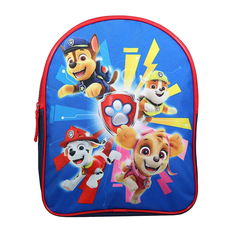 Sac à dos goûter maternelle Pat'Patrouille Bleu - 25x32cm-0