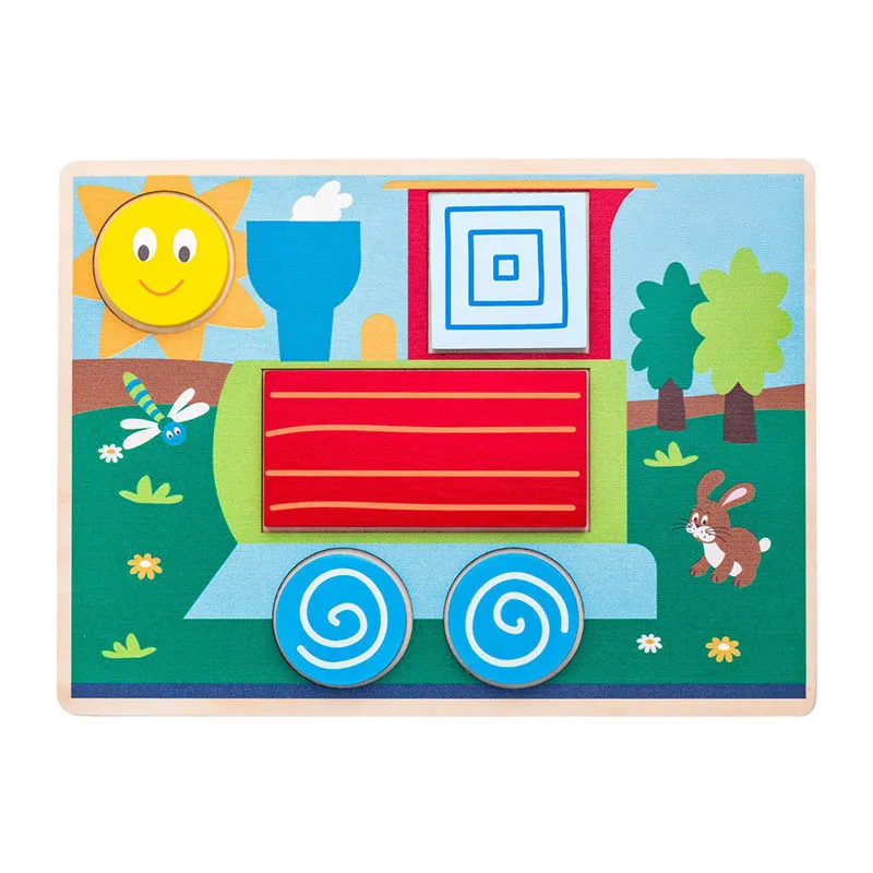 Jeu éducatif Trieur de Formes 10pcs - 24m+-7
