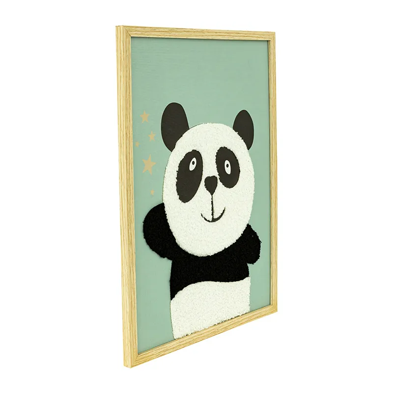 Toile imprimée encadrées Panda Andy - 30x40cm-1