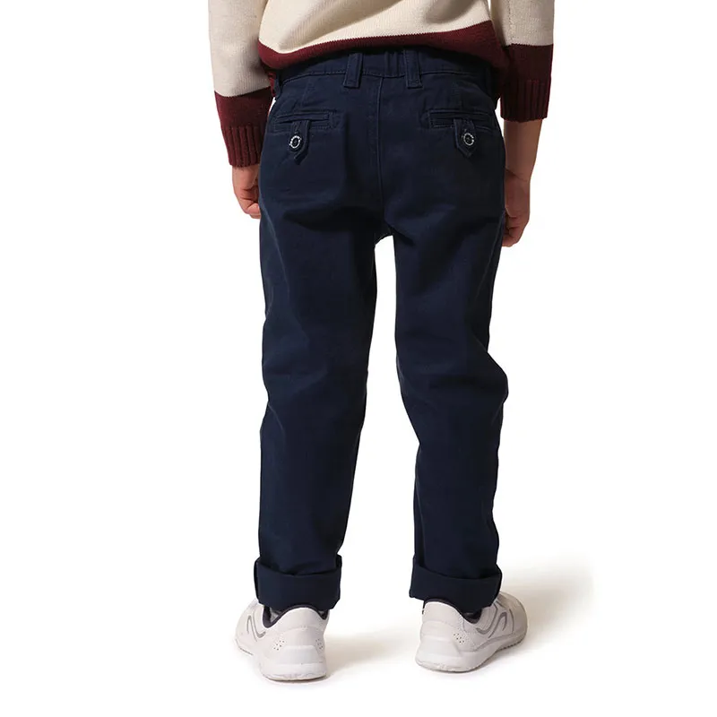 Pantalon chino Garçon Levon - Marine-2