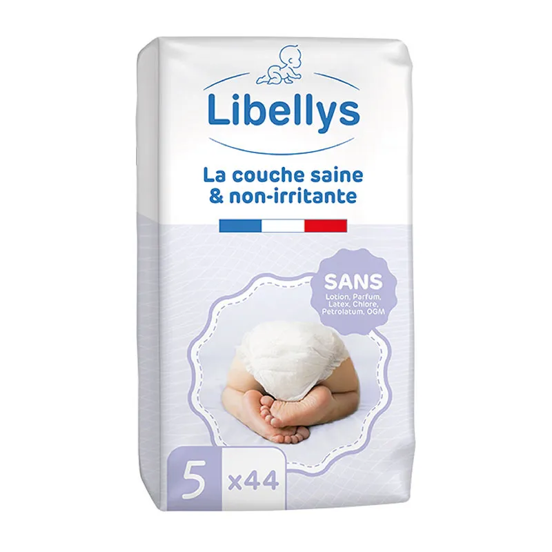 Couches non-irritantes Jumbo T.5/12-25kg - 44pcs - LIBELLYS-0
