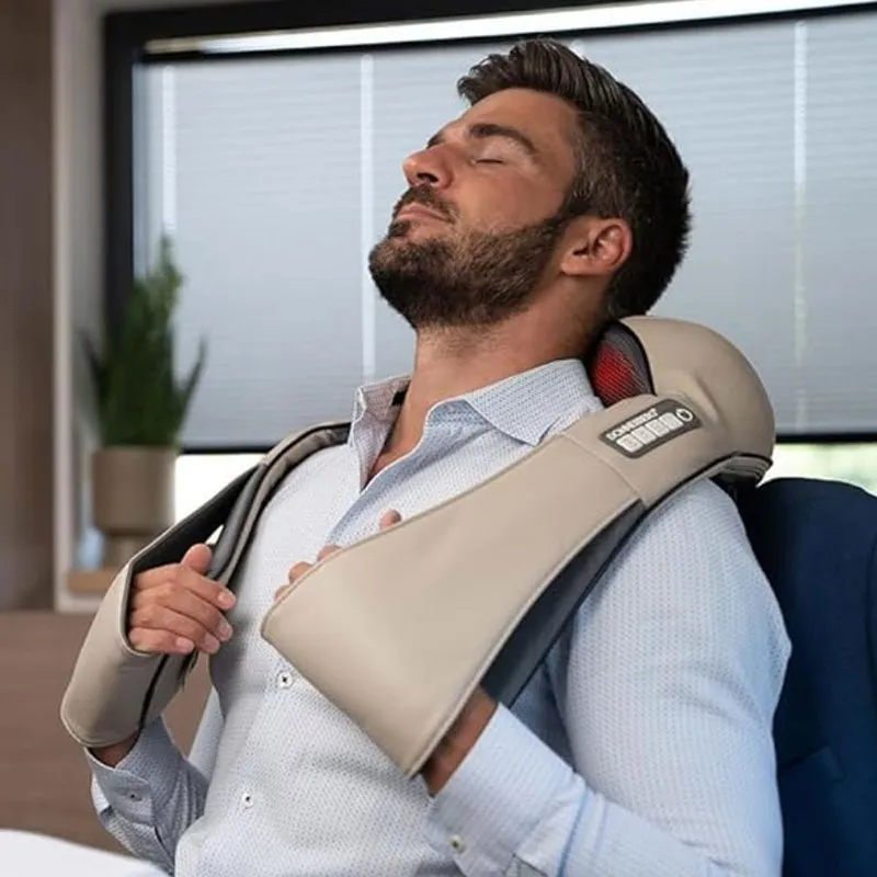 Masseur shiatsu chauffant sans fil - 12V-9