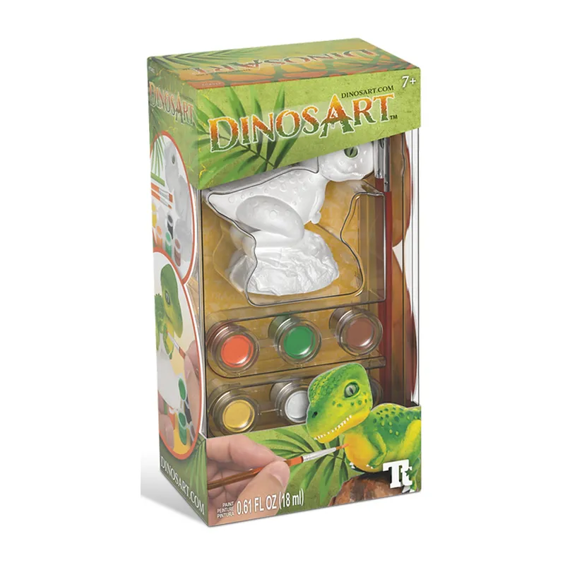 Figurine à peindre Dinos Aléatoire - 7+ - DINOSART-10