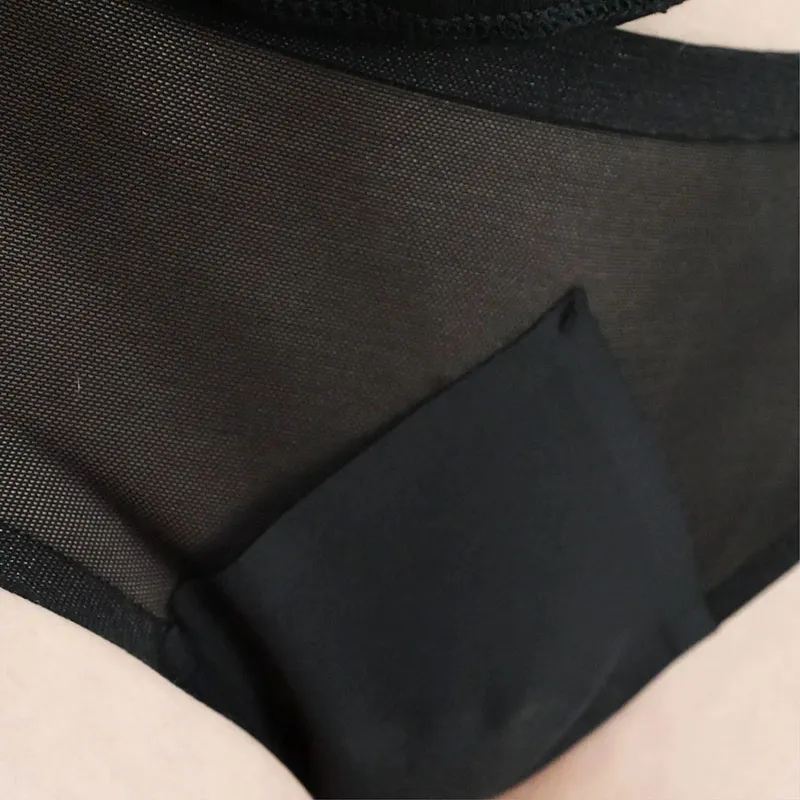 2 Culottes menstruelles sans couture Flux léger - Bia-3