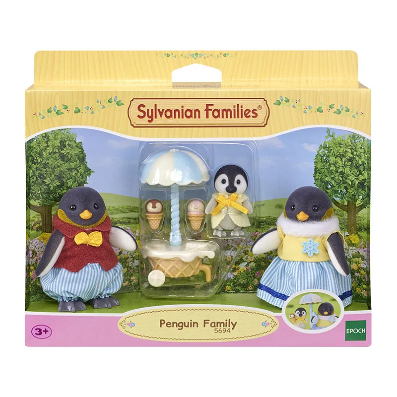 Famille pingouin & accessoires - 6pcs-6