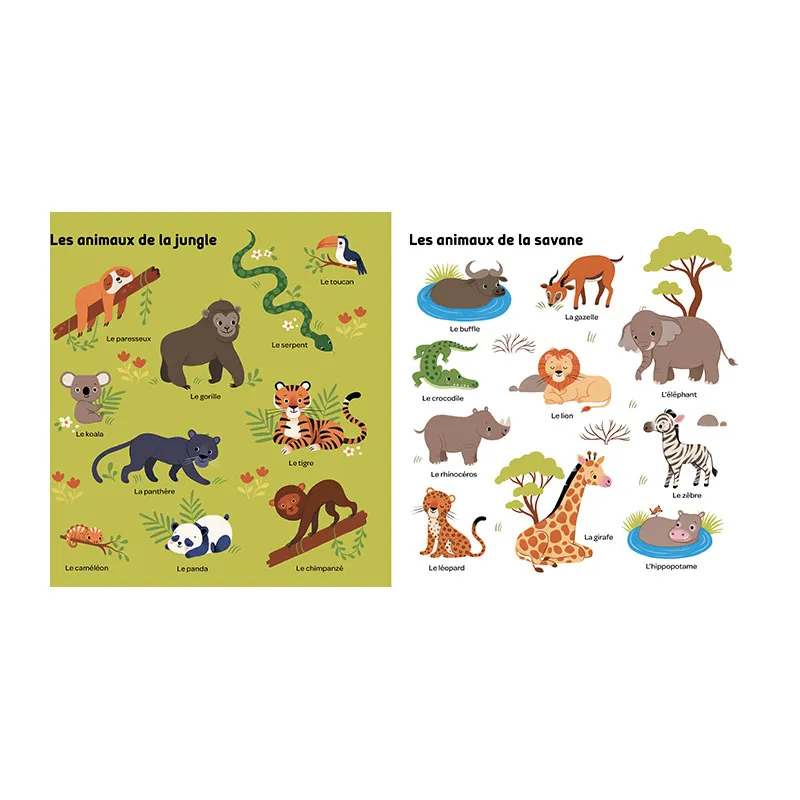 Mes 100 mots pour découvrir les animaux - 12m+-2