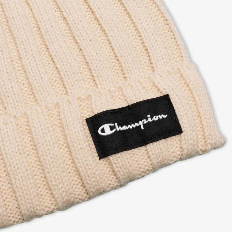 Bonnet Tricot - Blanc cassé-1