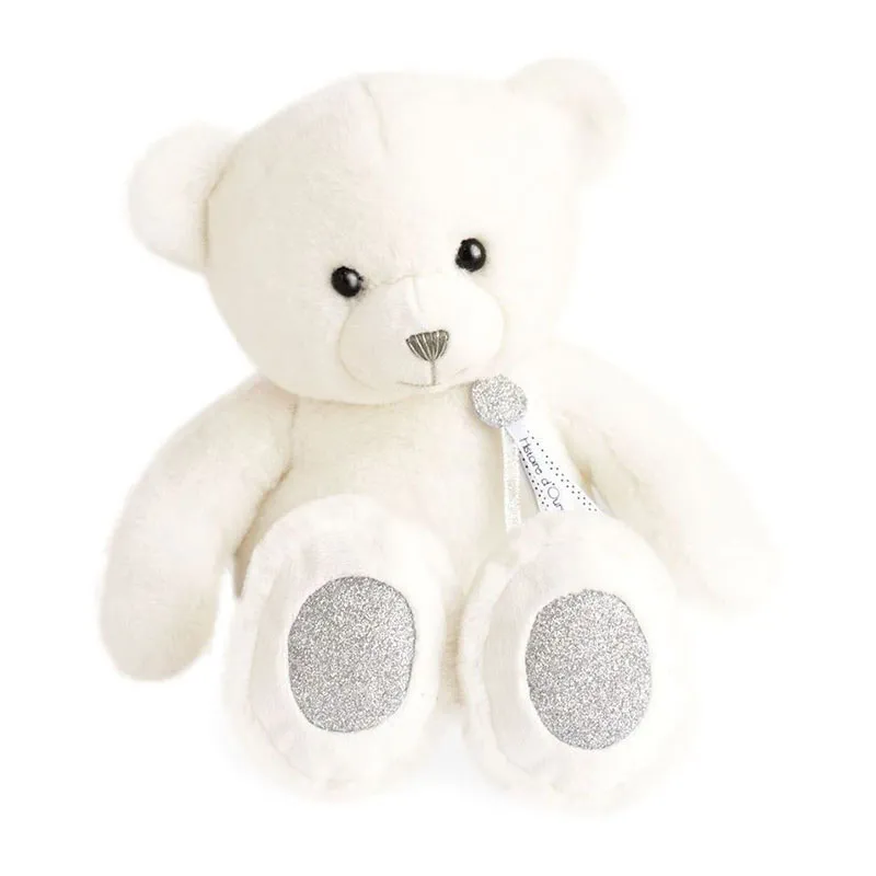 Peluche Charms Ours Blanc - 40cm-1