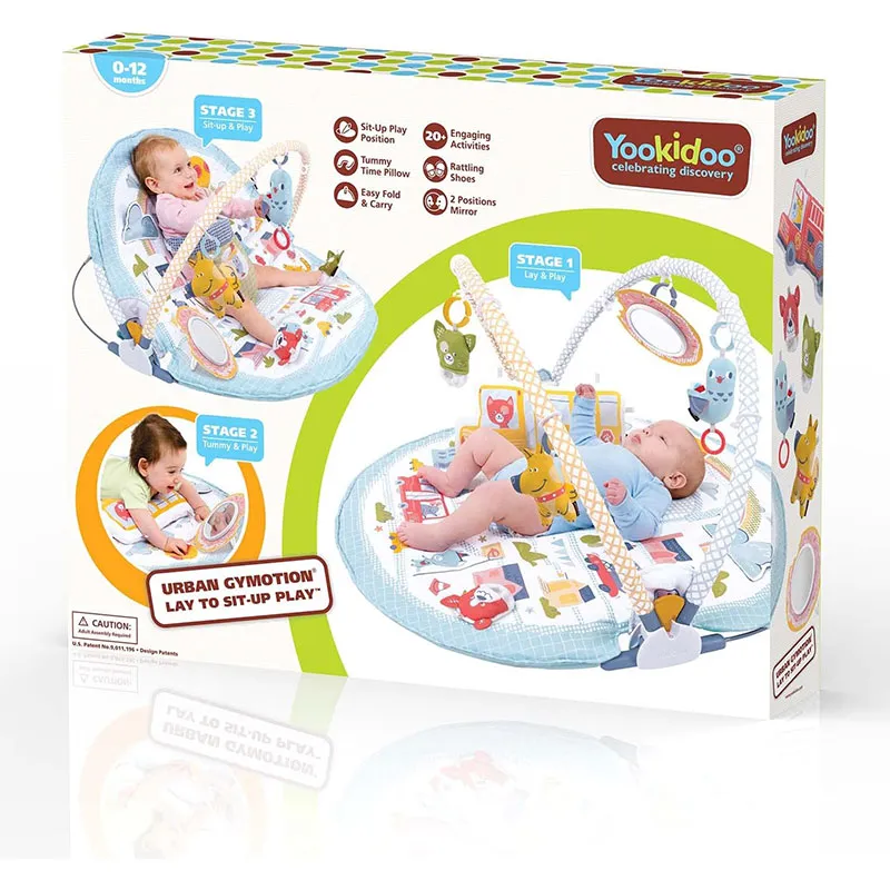 Tapis de jeu Urban Gymotion - 0m+-8