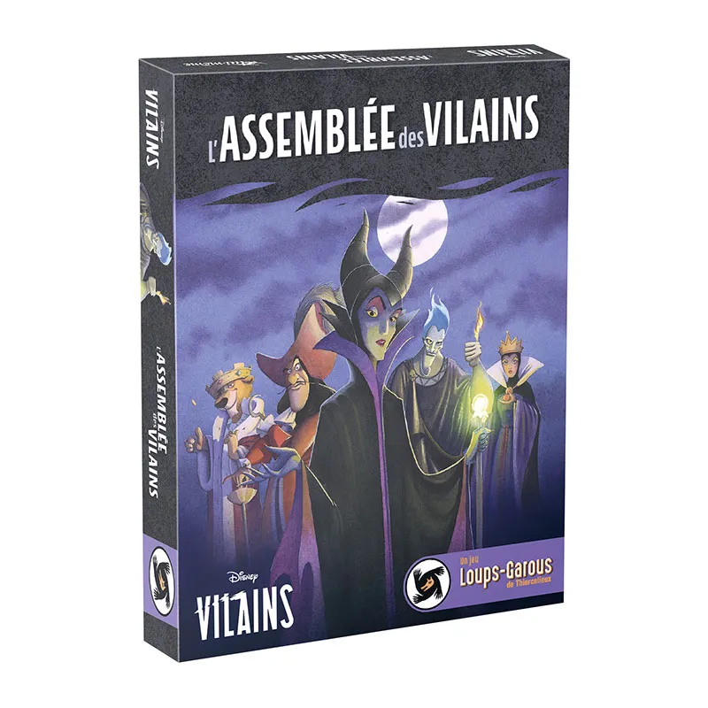 Jeu de cartes Loups-Garous Disney Vilains - 10+-1