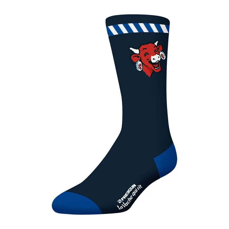 4 paires de Chaussettes Homme La Vache qui Rit - Bleu/Rouge-3