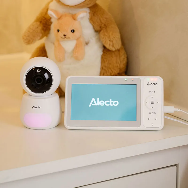 Babyphone Caméra 5" Veilleuse DVM2050 - Blanc-9