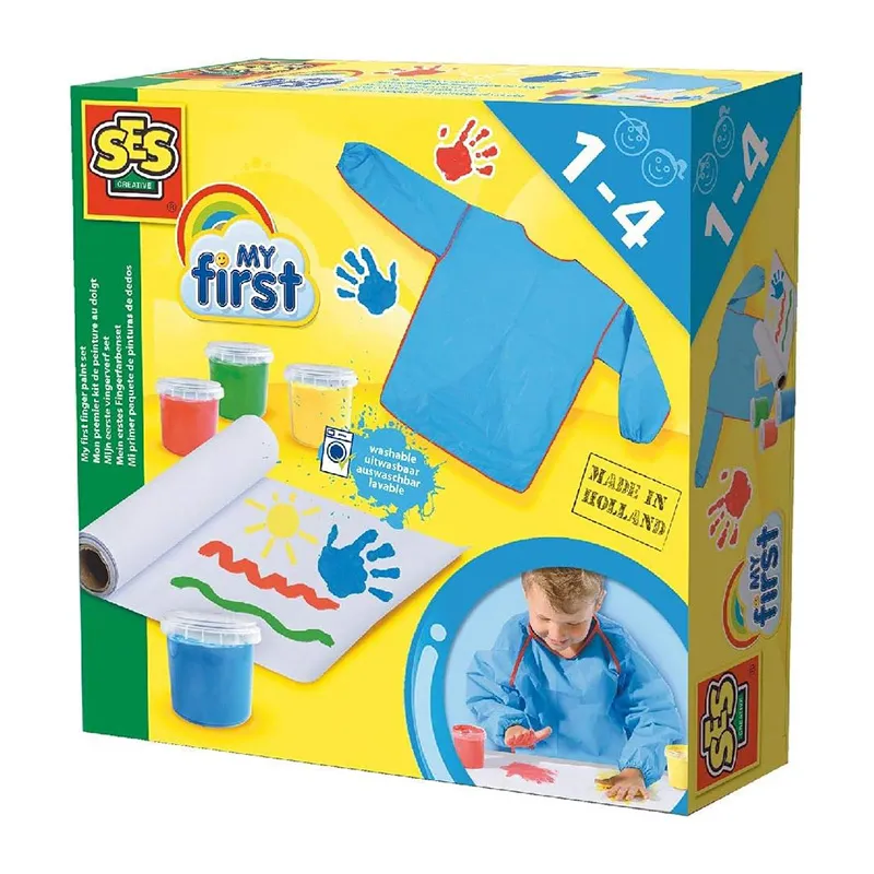 My First Kit de peinture au doigt - 12m+-0