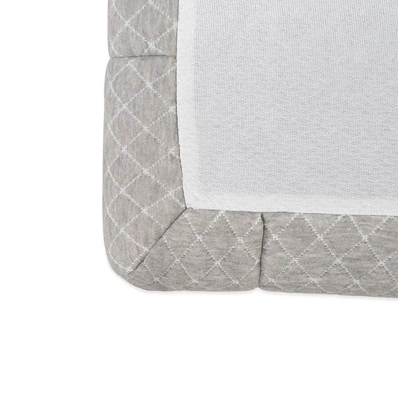 Sommier tapissier ressorts ensachés Confort + Gris clair Enfant-6