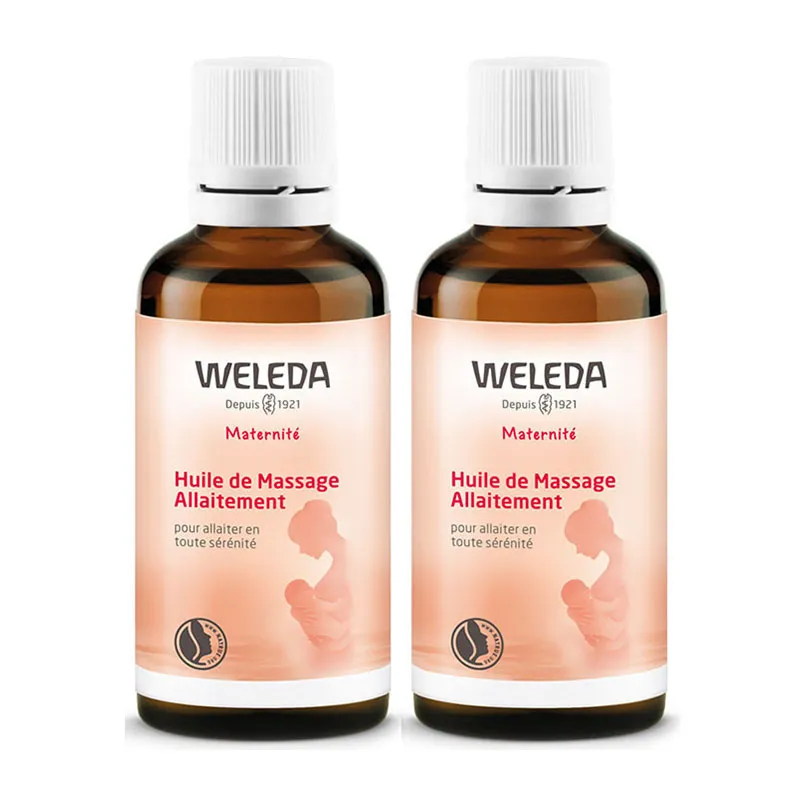 2 Huile de Massage Allaitement - 2x50ml-0