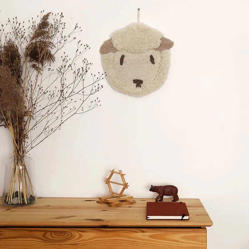 Décoration murale Laine Petit Mouton - 35x45cm-5