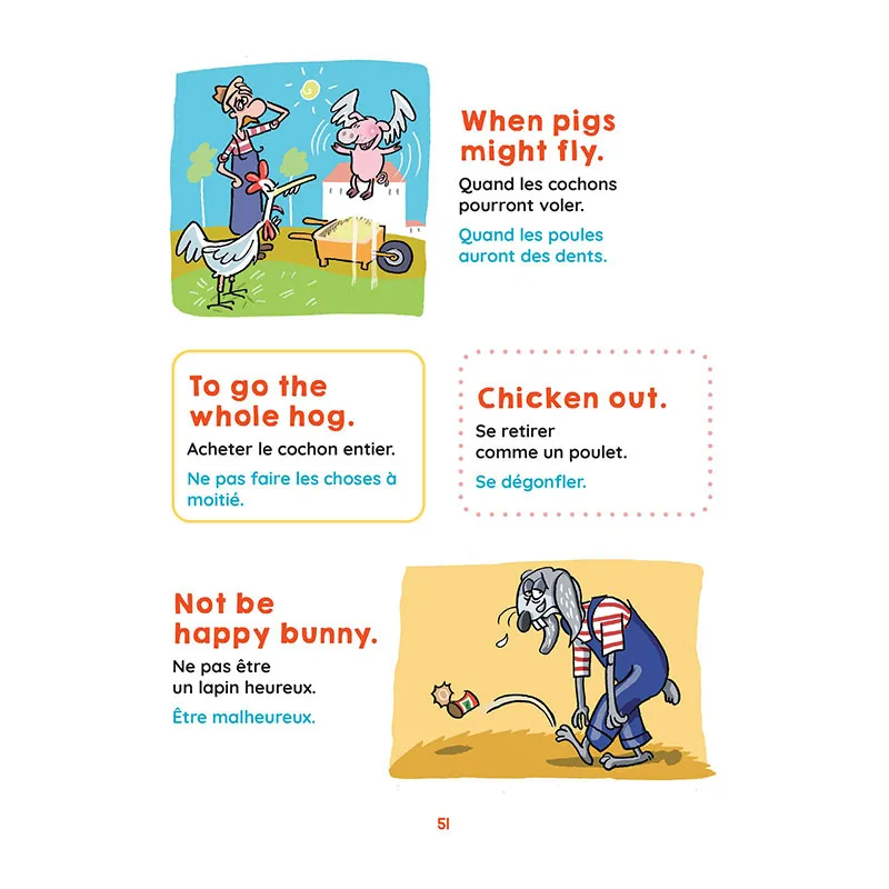 Proverbes et expressions Anglais - 7-10 ans-4