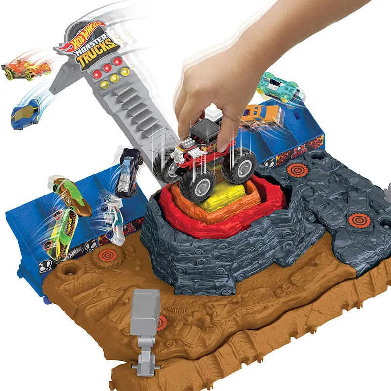 Arène de démolition Monster Trucks Hot Wheels - 4+-3