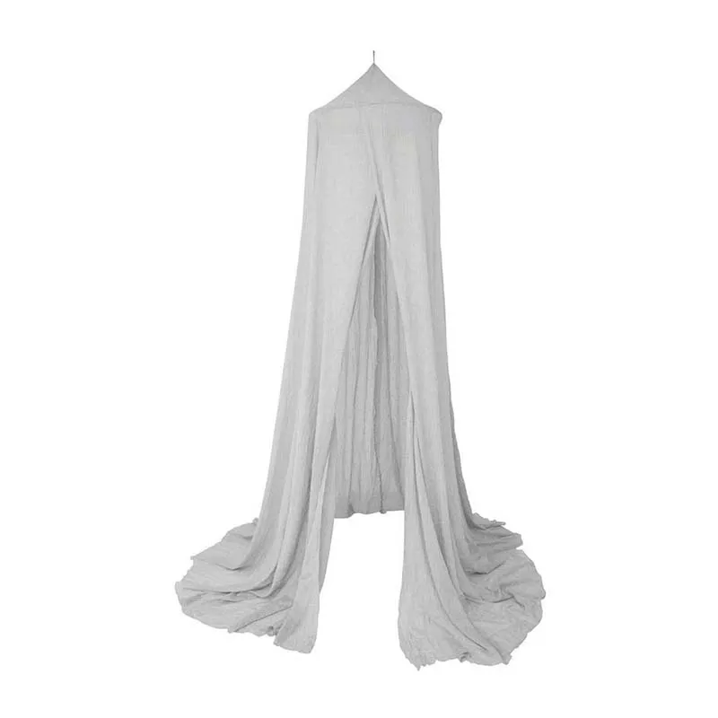 Ciel de lit Gris clair  - 230cm-0
