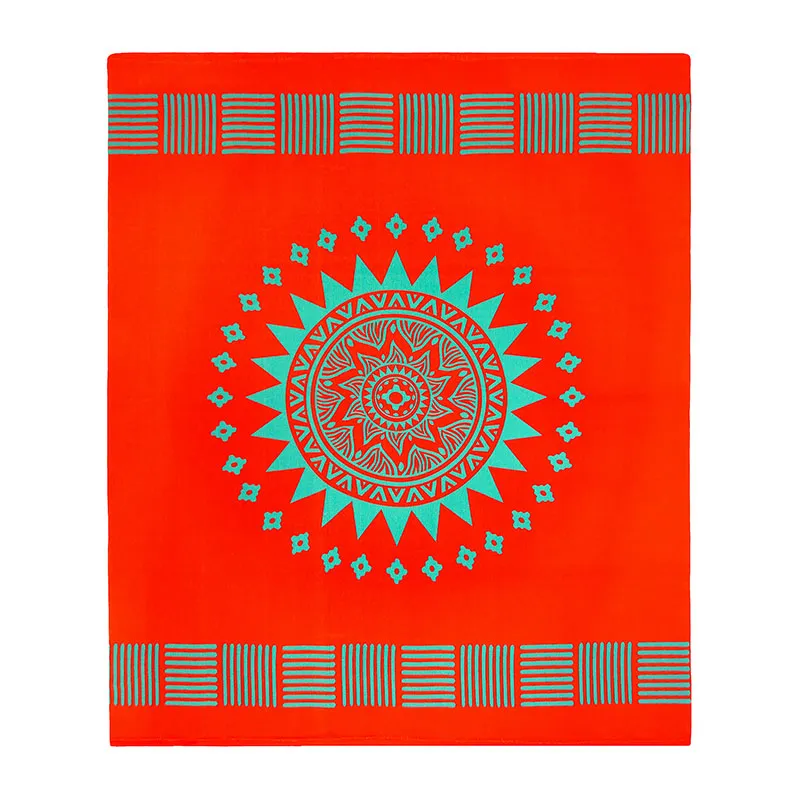 Serviette de plage XL Solari Orange - 140x170cm-0