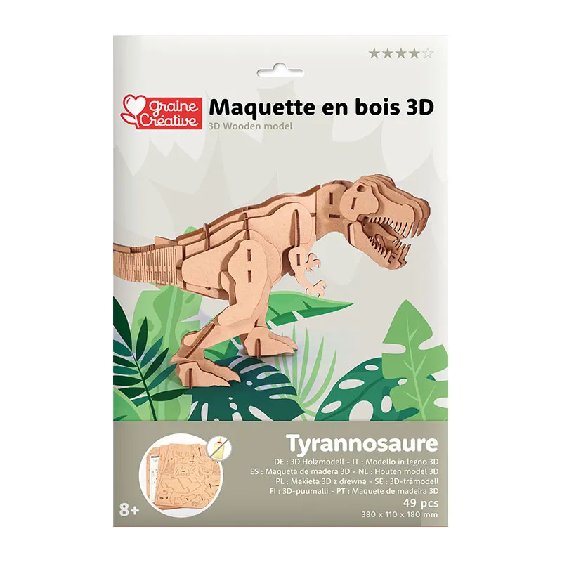 Maquette 3D bois Trex 49pcs - 8+-0