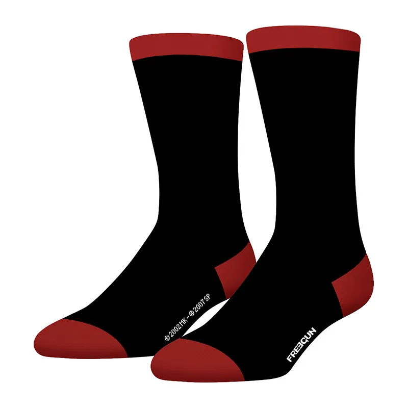 4 paires de Chaussettes Homme Naruto Shippuden - Orange/Noir/Rouge-2
