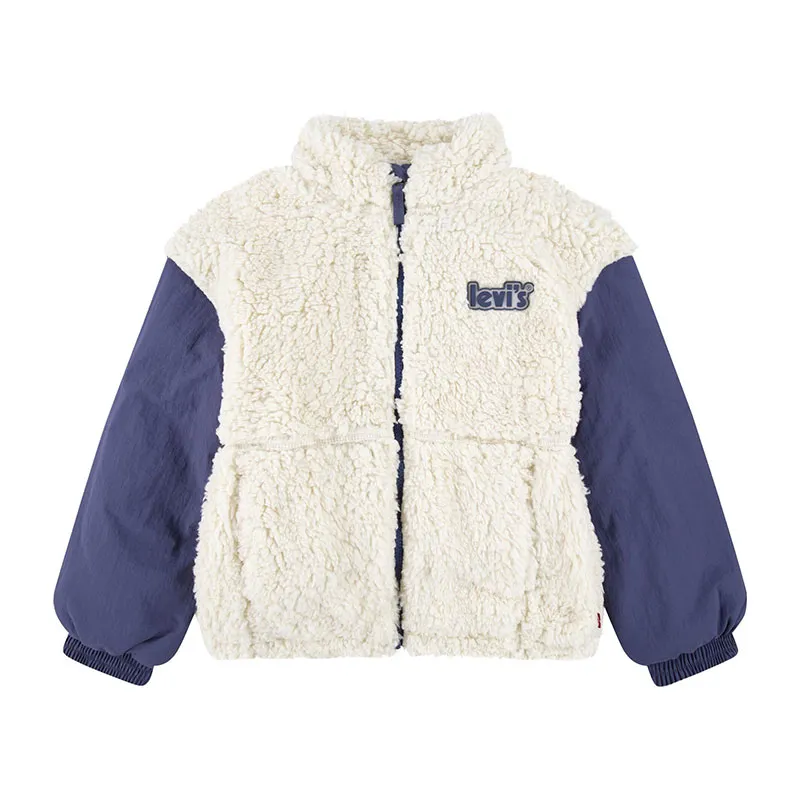 Veste polaire Sherpa - Antique Blanc-0