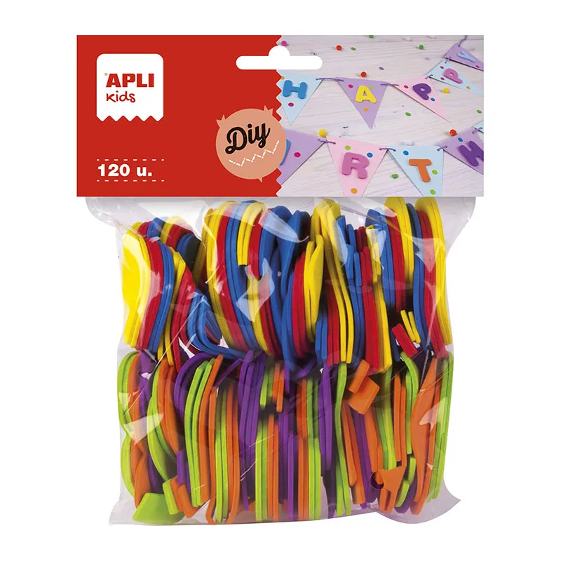 120 Formes en mousse Chiffres - 36m+-0