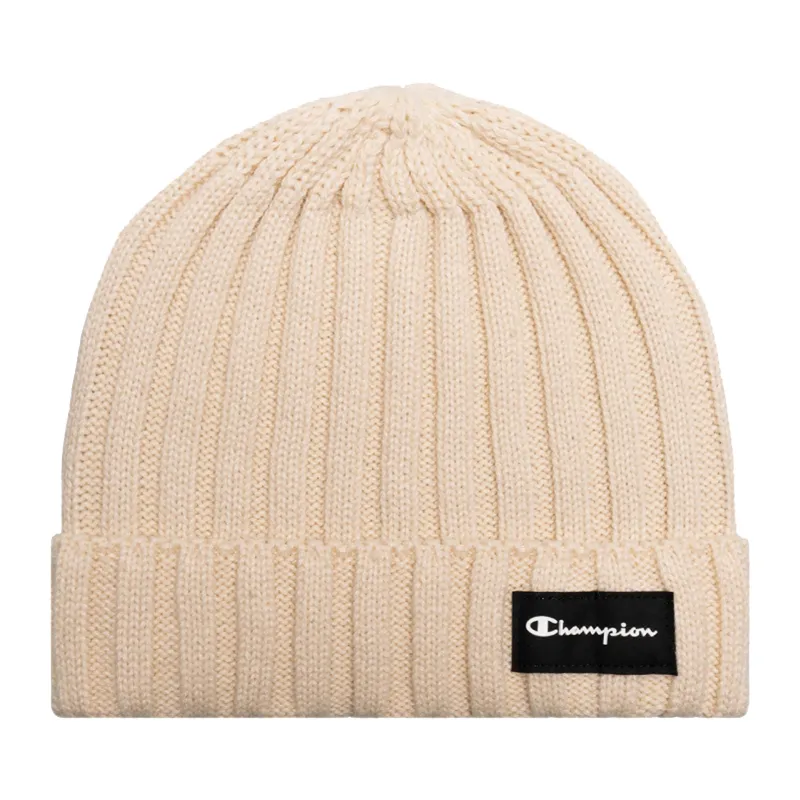 Bonnet Tricot - Blanc cassé-0