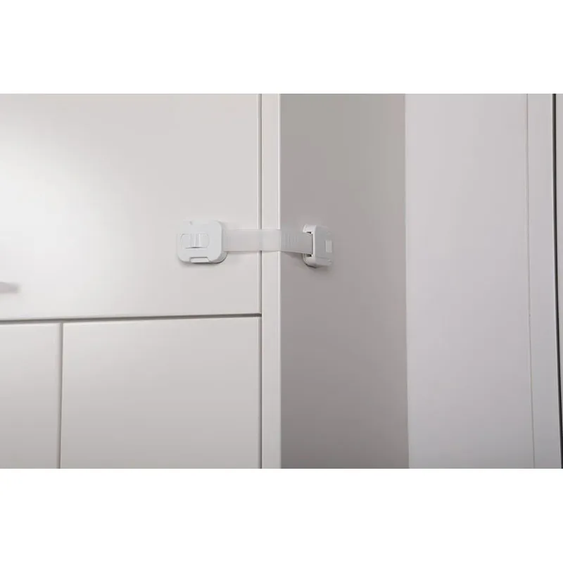 Serrures pour placard Blanc - 2pcs-5