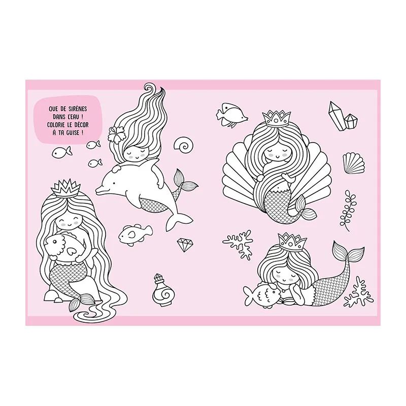 Kit créatifs Méga Art & Crafts Les Sirènes - 5+-2