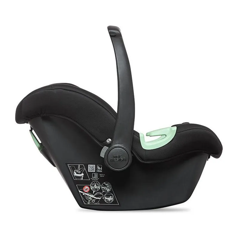 Siège-auto I-Size/Ceinturé Cosy Tulip 40-75cm - Noir-4