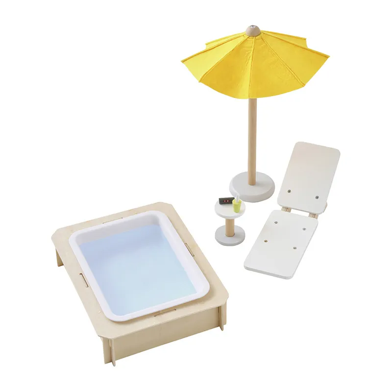 Mini piscine de poupée Bois - 36m+-0