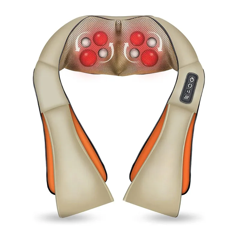 Masseur shiatsu chauffant sans fil - 12V-0