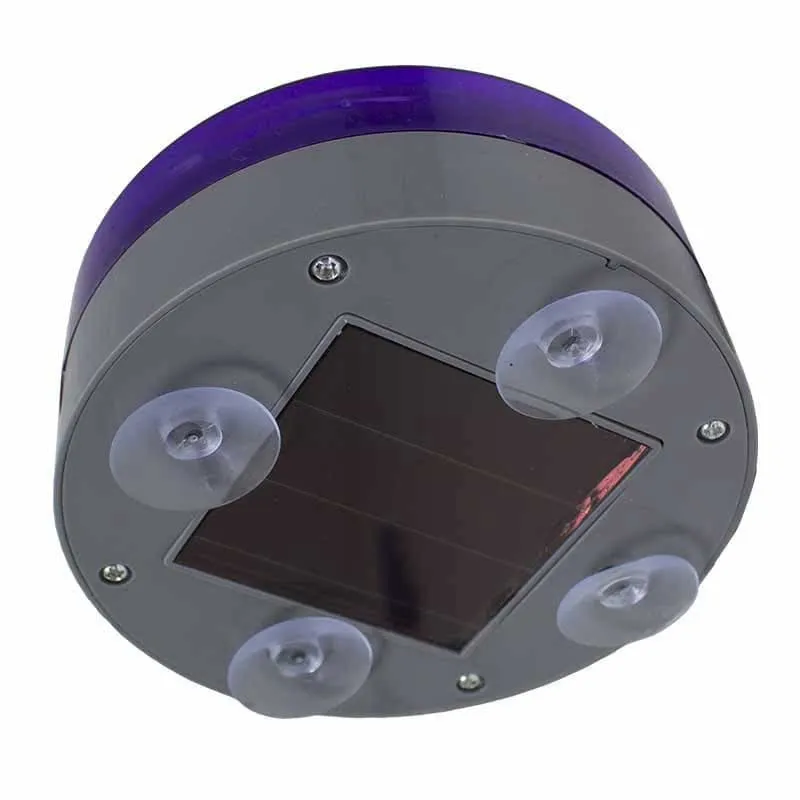 Disque solaire élec. lumière bleue anti-insectes - Ø10cm-4