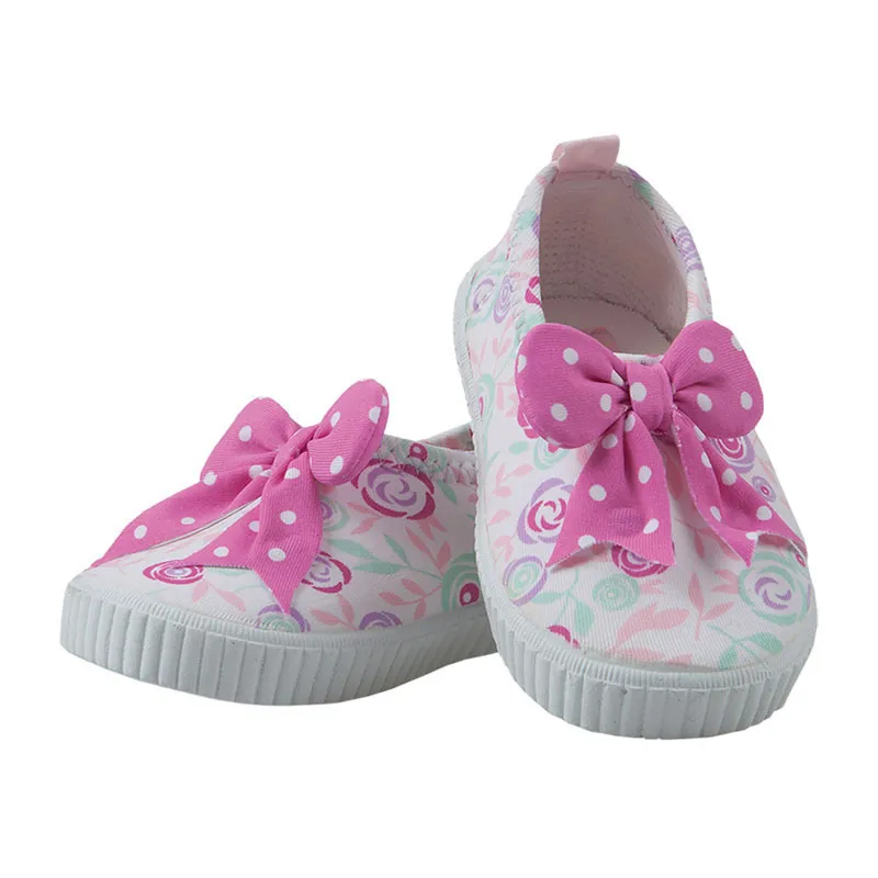 Chaussures de bain à pois - Rose-0