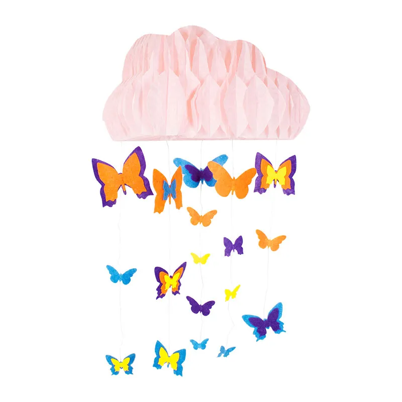 Gommettes feutrine Printemps 600pcs - 3+-1